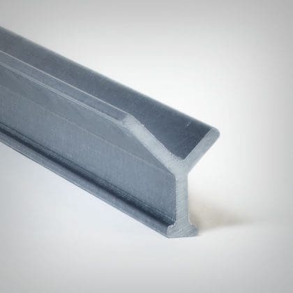 Image of grey PROForms Fiberglass Reinforced Plastic embedment angle.