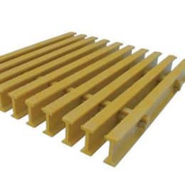 Image of safety yellow structural fiberglass I Bearing Bar, 15-50 IBB grating.
