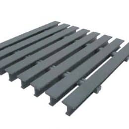 Image of grey structural fiberglass 10-33 T Bearing Bar grating.