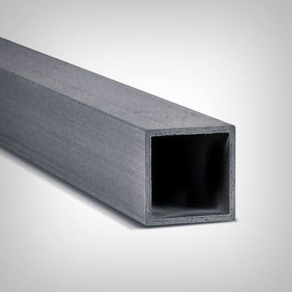Image of grey PROForms Fiberglass Reinforced Plastic square tube.