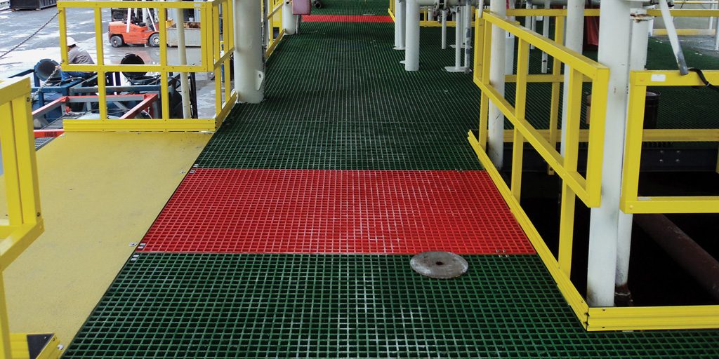PROGrid® Molded Grating Resin Systems in use
